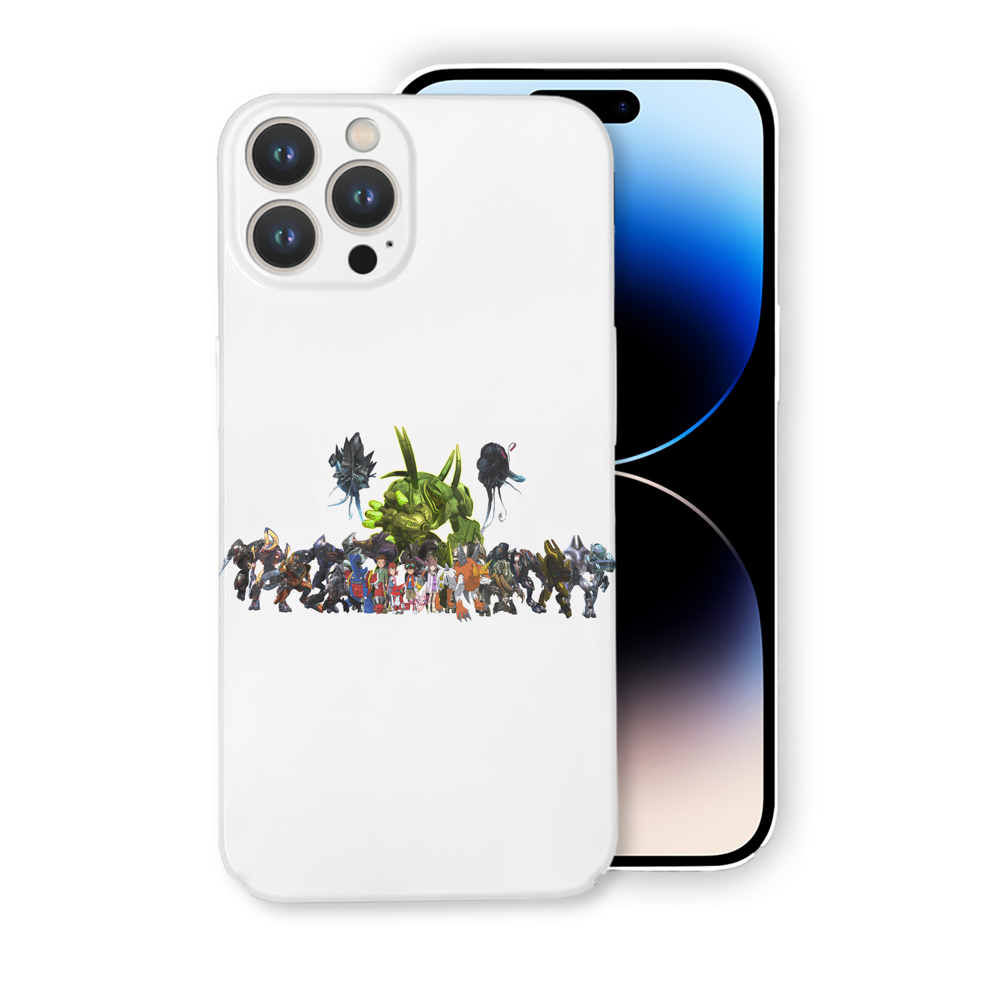 （画像用） Digimon デジタルモンスター/デジモン 【iPhone 14シリーズ対応】ハードケース